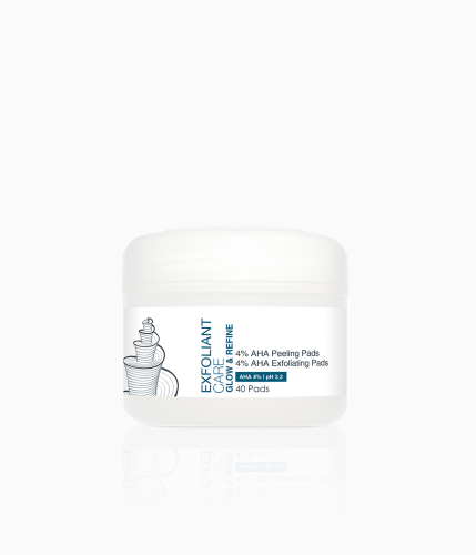 Peeling Pads mit Fruchtsäure -  Fruchtsäurepeeling für zu Hause gegen unterirdische Pickel