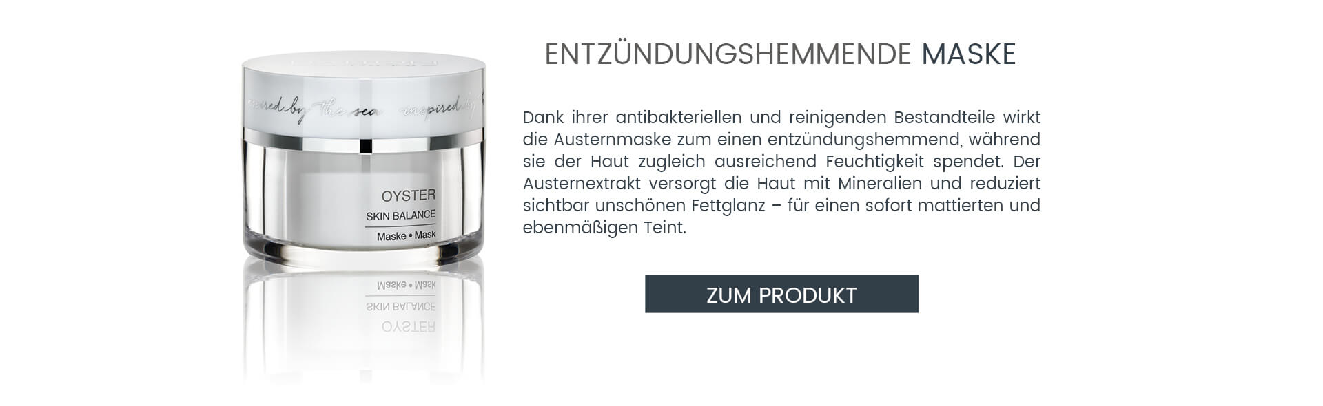 Mattierende Anti-Pickel Maske für Mischhaut