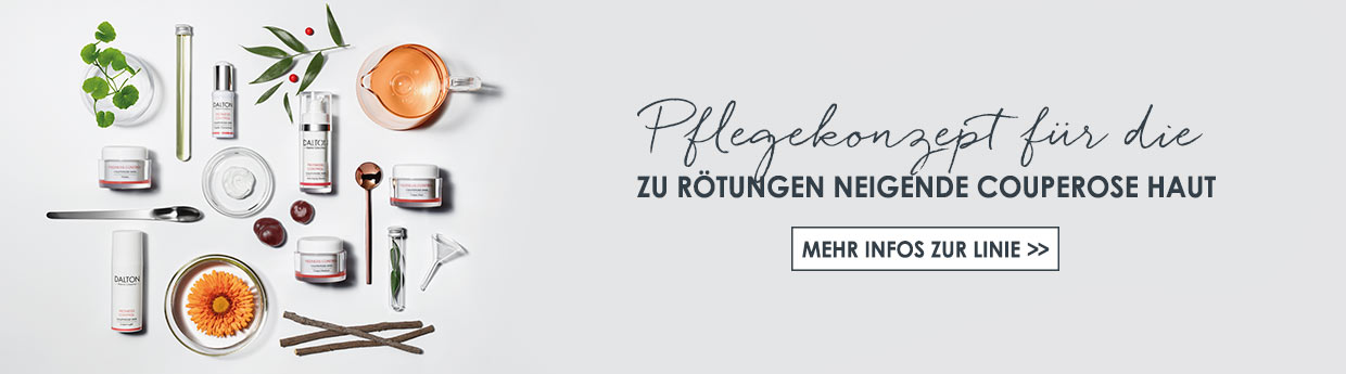 Unsere DALTON Produkte gegen Couperose