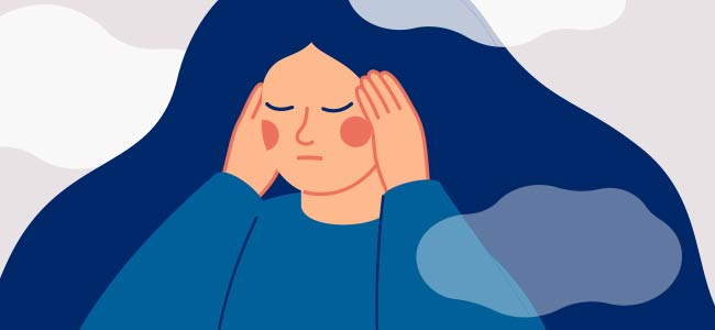 Hautausschlag durch Stress