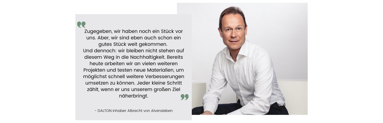 DALTON Nachhaltigkeitsstrategie