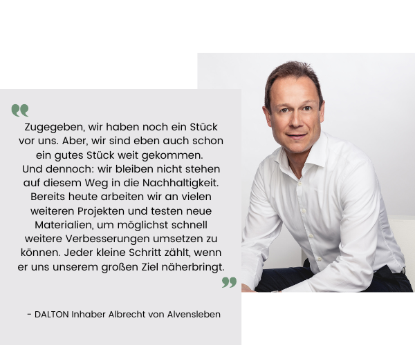 DALTON Nachhaltigkeitsstrategie