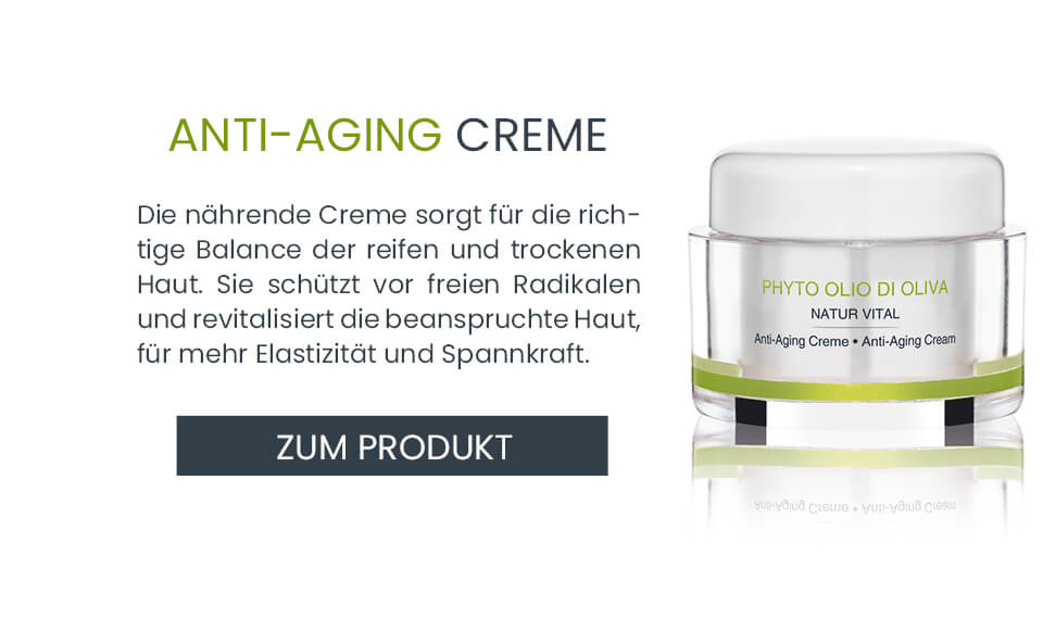 Vegetarische Anti-Aging Creme mit Olivenöl